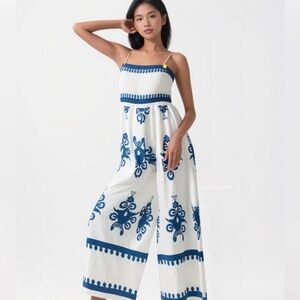Italian Summer jumpsuit NWOT